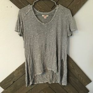 Black and white stripped trendy top